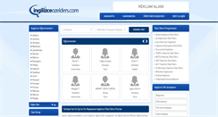 Desktop Screenshot of ingilizceozelders.com